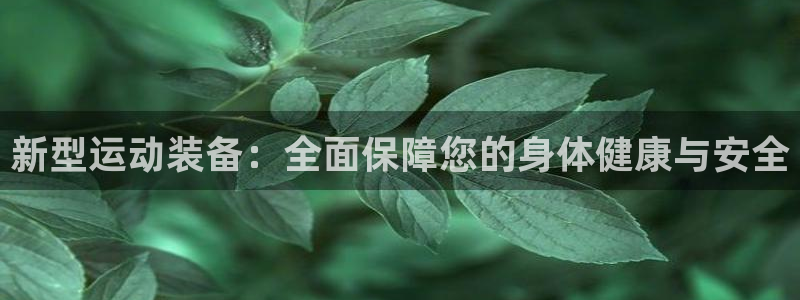 yy易游体育官方正版app代理：新型运动装备：全面保障您的身